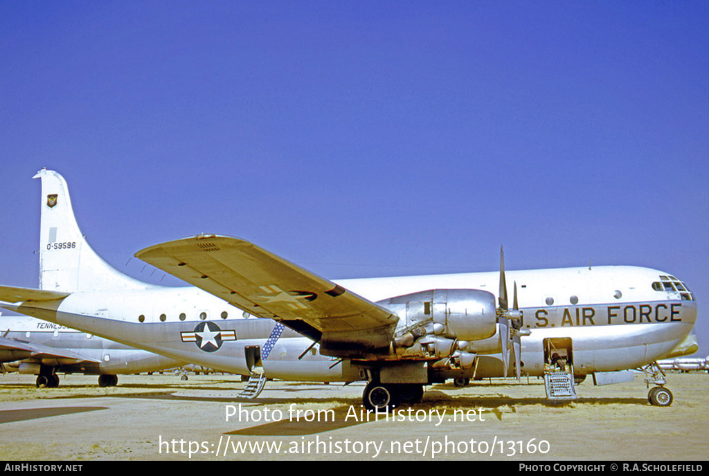 Aircraft Photo of 45-59596 / 0-59596 | Boeing C-97D Stratofreighter | USA - Air Force | AirHistory.net #13160