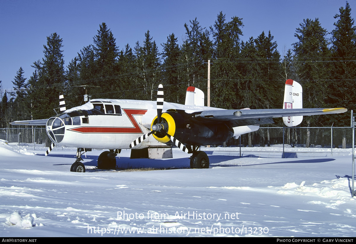 Aircraft Photo of CF-OND | North American TB-25N Mitchell | AirHistory.net #13230