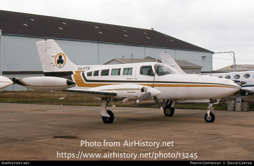 Aircraft Photo of VH-FTR | Cessna 402B | Clubair | AirHistory.net #13245