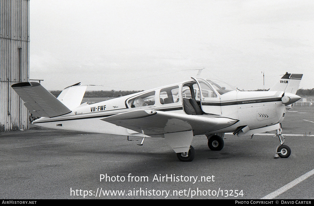 Aircraft Photo of VH-FWF | Beech V35A Bonanza | AirHistory.net #13254