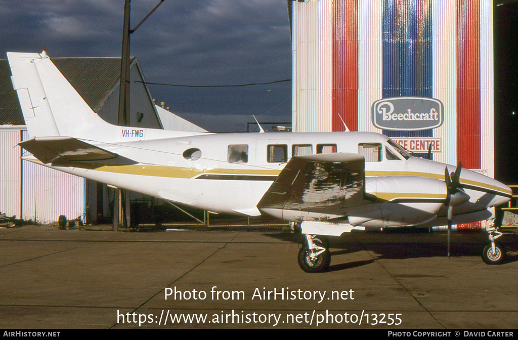 Aircraft Photo of VH-FWG | Beech A65-8200 Commuter | AirHistory.net #13255