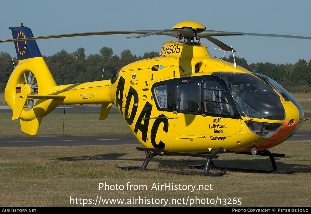 Aircraft Photo of D-HSOS | Airbus Helicopters EC-135 P1 | ADAC Luftrettung | AirHistory.net #13265