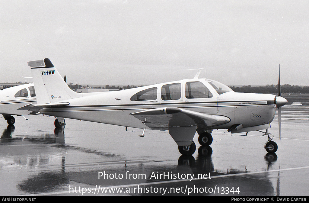 Aircraft Photo of VH-FWW | Beech E33A Bonanza | AirHistory.net #13344