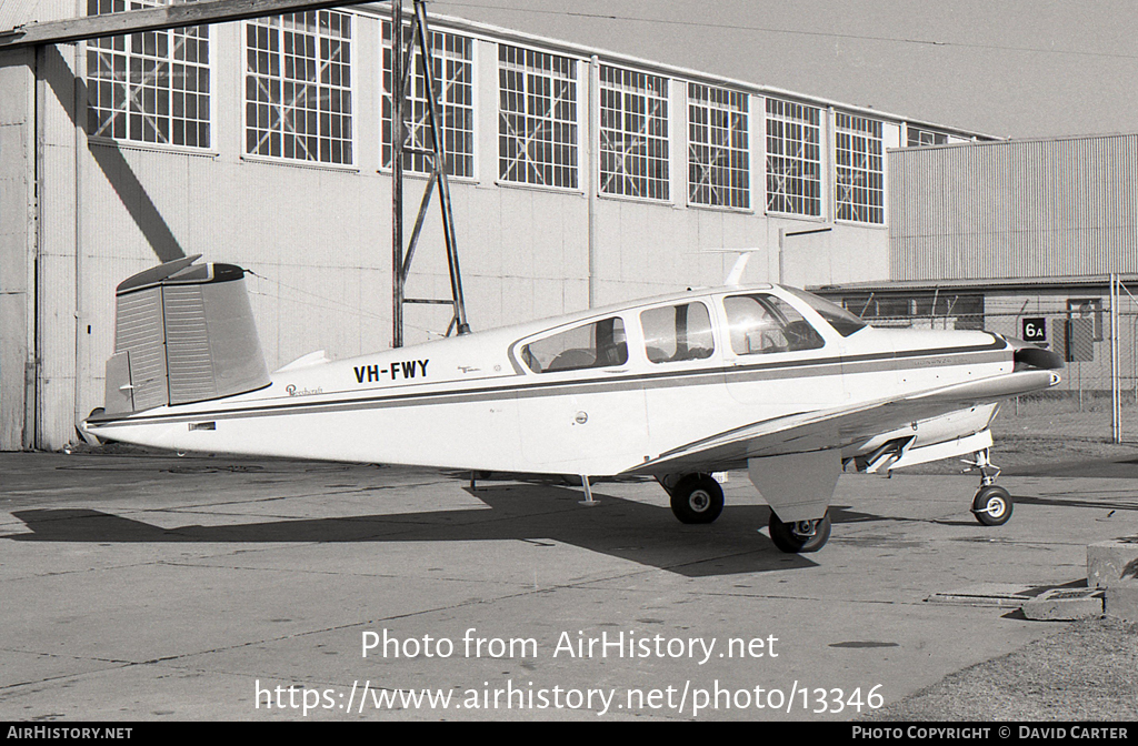 Aircraft Photo of VH-FWY | Beech V35A Bonanza | AirHistory.net #13346