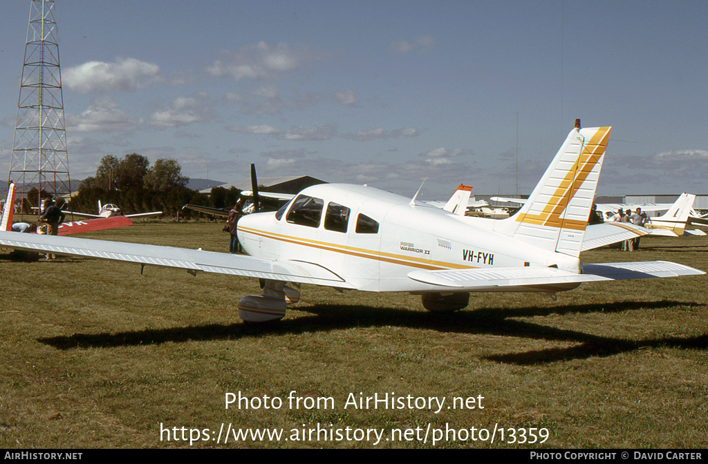 Aircraft Photo of VH-FYH | Piper PA-28-161 Warrior II | AirHistory.net #13359