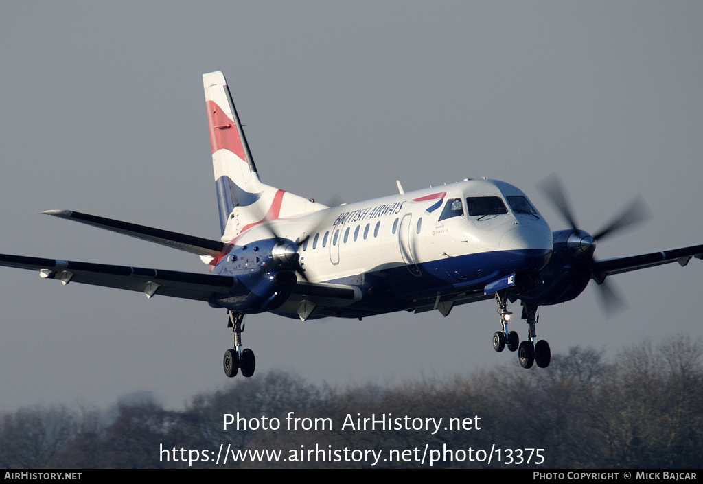 Aircraft Photo of G-LGNE | Saab 340B | British Airways | AirHistory.net #13375