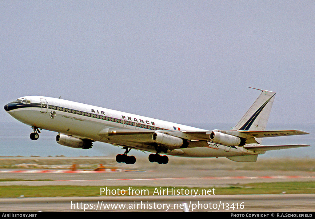 Aircraft Photo of F-BHSC | Boeing 707-328 | Air France | AirHistory.net #13416