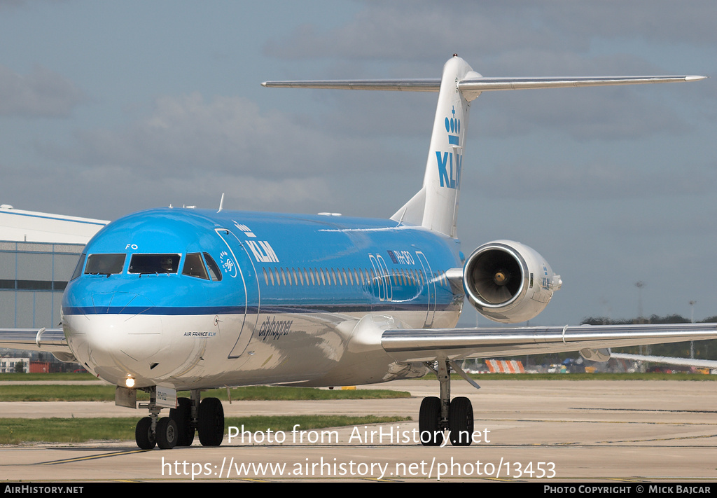 Aircraft Photo of PH-OFO | Fokker 100 (F28-0100) | KLM Cityhopper | AirHistory.net #13453