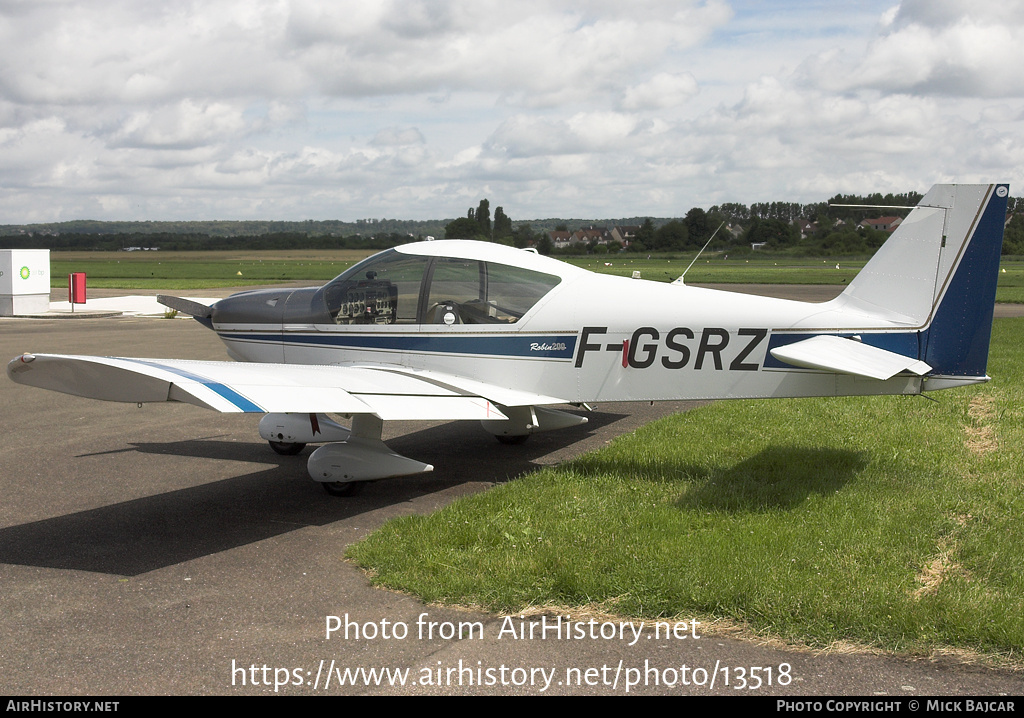 Aircraft Photo of F-GSRZ | Robin HR-200-120B | AirHistory.net #13518