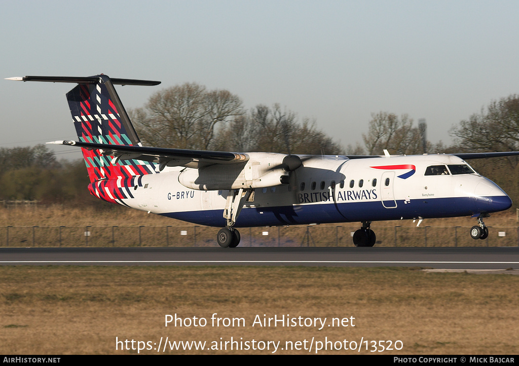 Aircraft Photo of G-BRYU | De Havilland Canada DHC-8-311Q Dash 8 | British Airways | AirHistory.net #13520