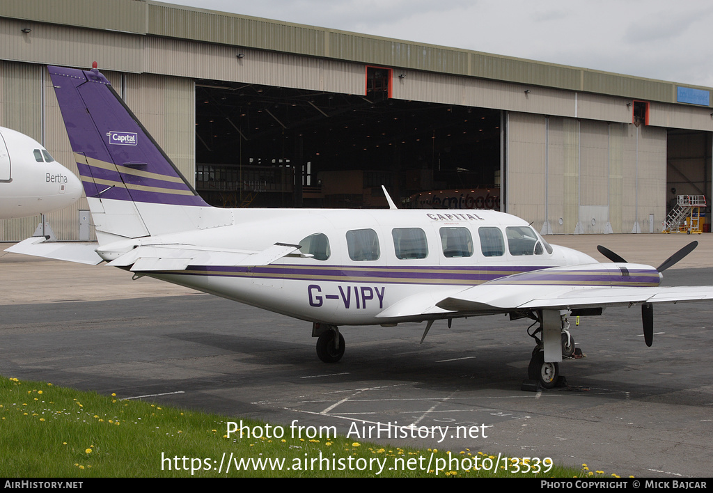 Aircraft Photo of G-VIPY | Piper PA-31-350 Navajo Chieftain | Capital Aviation | AirHistory.net #13539