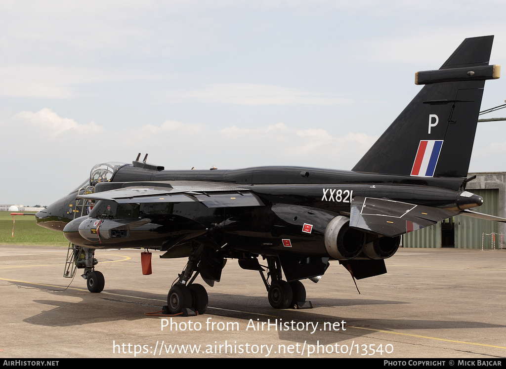 Aircraft Photo of XX821 | Sepecat Jaguar GR1 | UK - Air Force | AirHistory.net #13540