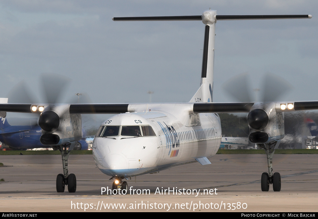 Aircraft Photo of G-JECS | Bombardier DHC-8-402 Dash 8 | Flybe | AirHistory.net #13580