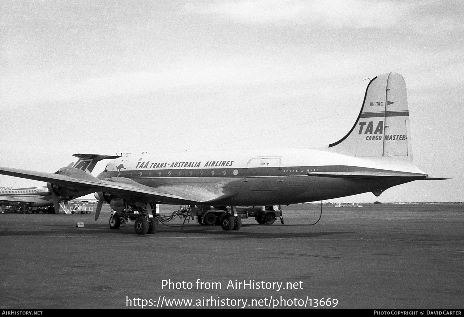 Aircraft Photo of VH-TAC | Douglas C-54A Skymaster | Trans-Australia Airlines - TAA | AirHistory.net #13669