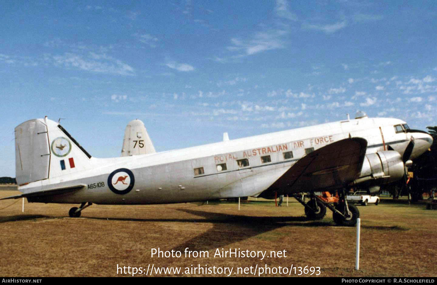 Aircraft Photo of A65-108 | Douglas C-47B Dakota | Australia - Air Force | AirHistory.net #13693