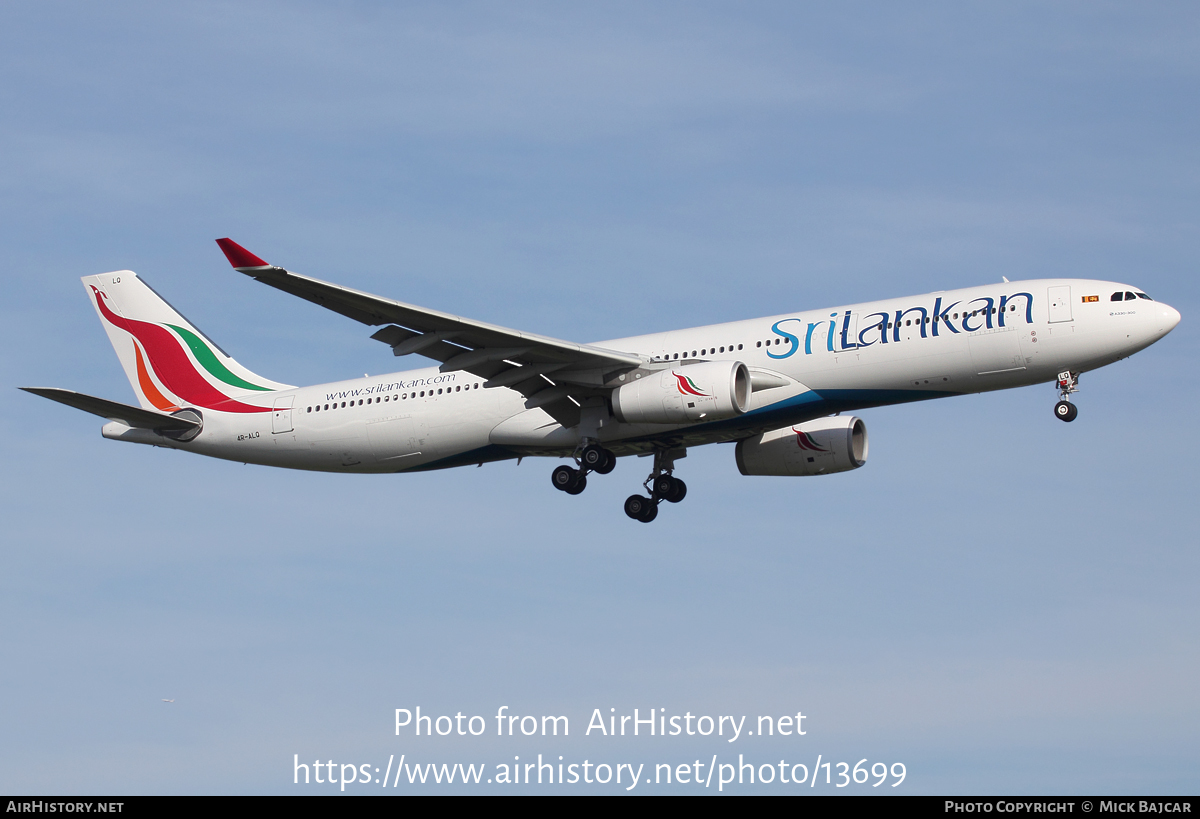 Aircraft Photo of 4R-ALQ | Airbus A330-343 | SriLankan Airlines | AirHistory.net #13699