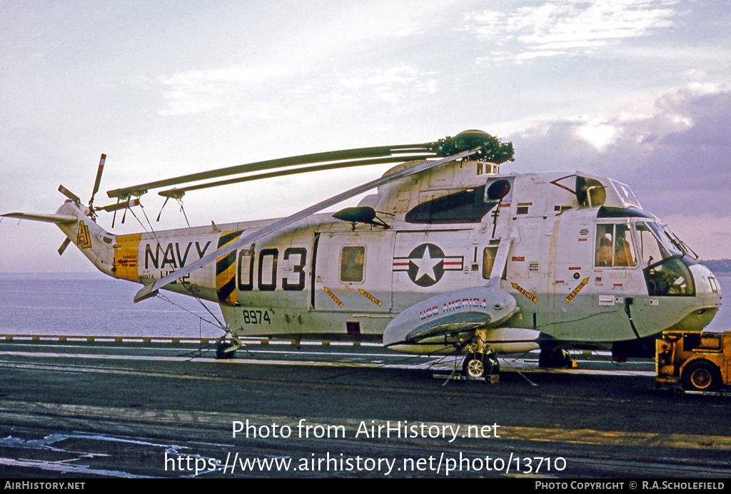 Aircraft Photo of 148974 / 8974 | Sikorsky SH-3G Sea King (S-61B) | USA ...