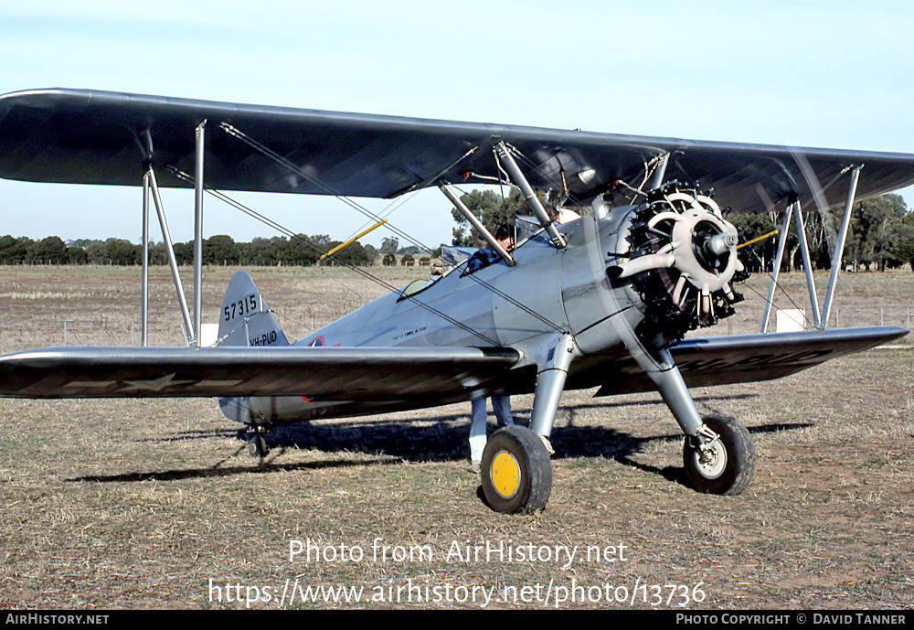 Aircraft Photo of VH-PUD | Boeing N2S-3 Kaydet (B75N1) | AirHistory.net #13736