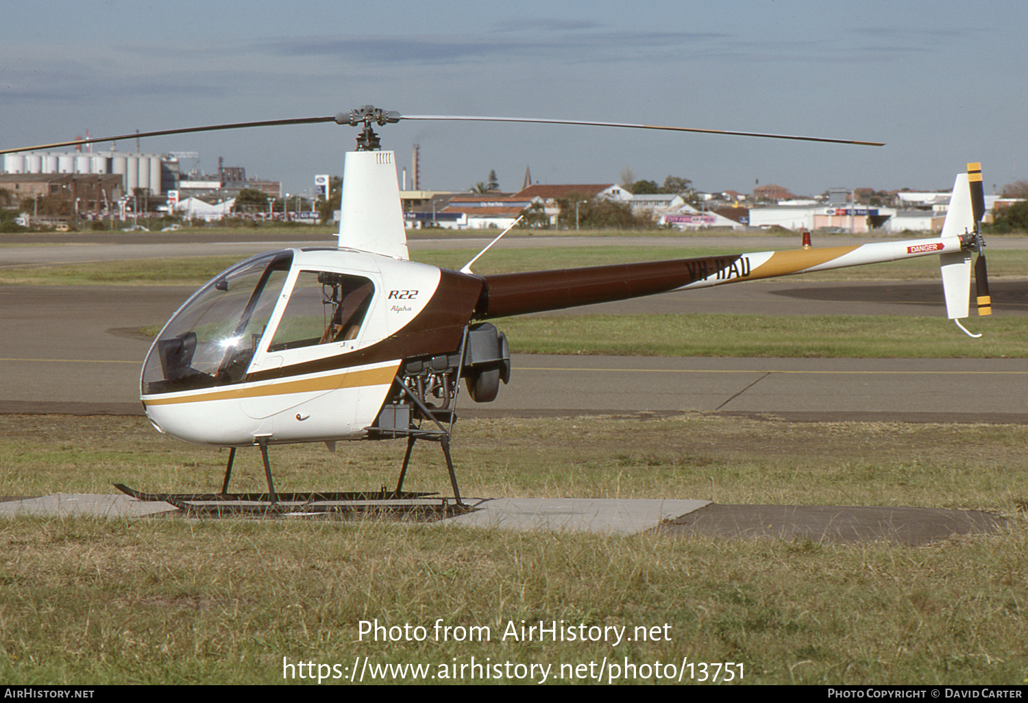 Aircraft Photo of VH-HAU | Robinson R-22 Alpha | AirHistory.net #13751