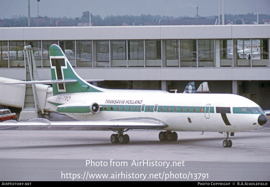 Aircraft Photo of PH-TRO | Sud SE-210 Caravelle III | Transavia Holland | AirHistory.net #13791