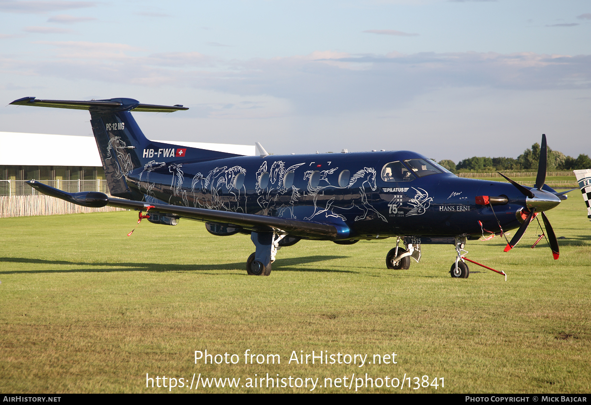 Aircraft Photo of HB-FWA | Pilatus PC-12NG (PC-12/47E) | Pilatus | AirHistory.net #13841