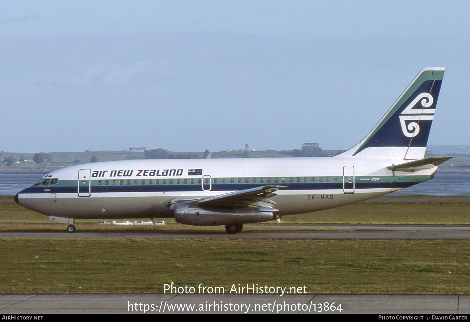 Aircraft Photo of ZK-NAD | Boeing 737-219 | Air New Zealand | AirHistory.net #13864