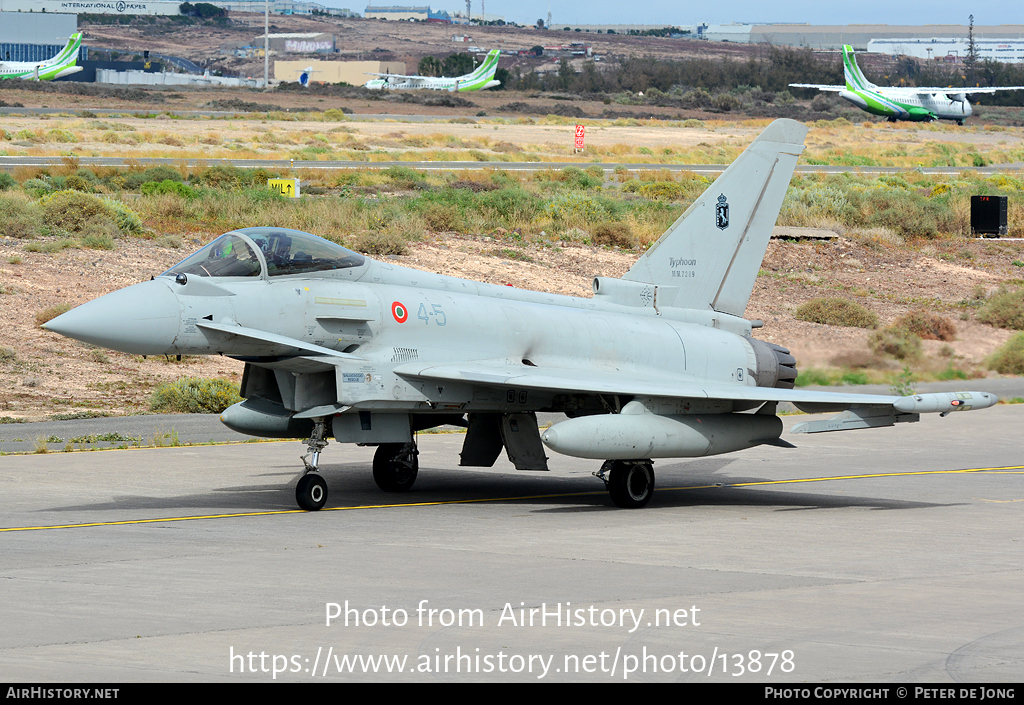 Aircraft Photo of MM7289 | Eurofighter EF-2000 Typhoon S | Italy - Air Force | AirHistory.net #13878