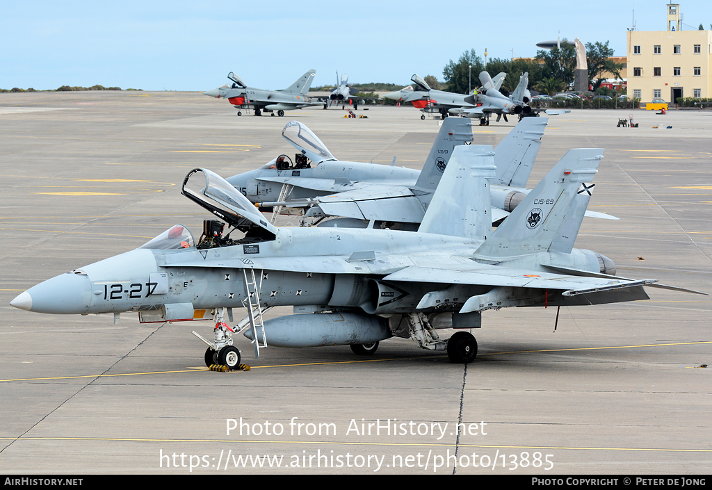 Aircraft Photo of C15-69 | McDonnell Douglas EF-18M Hornet | Spain - Air Force | AirHistory.net #13885