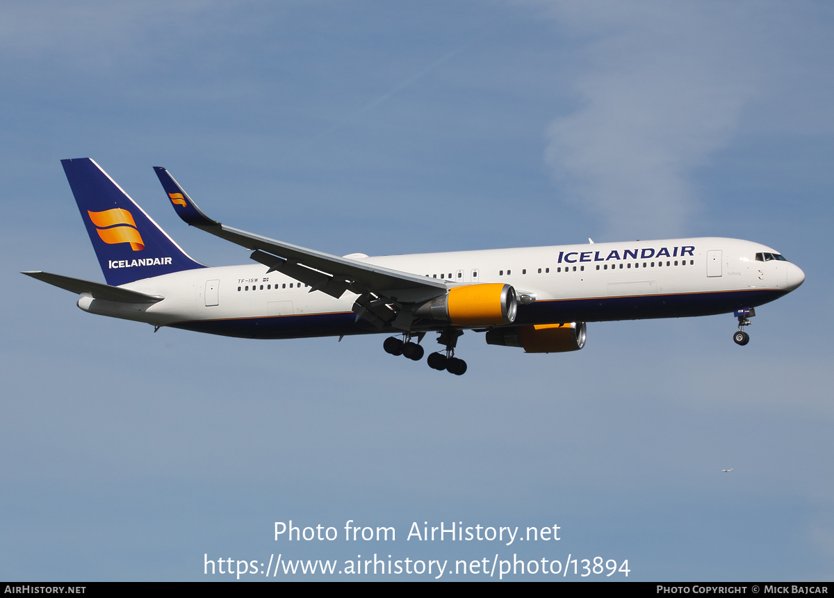 Aircraft Photo of TF-ISW | Boeing 767-319/ER | Icelandair | AirHistory.net #13894