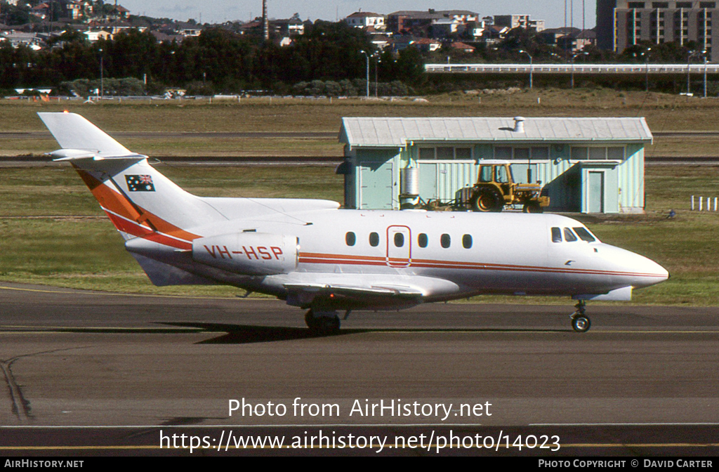 Aircraft Photo of VH-HSP | British Aerospace HS-125-700B | AirHistory.net #14023