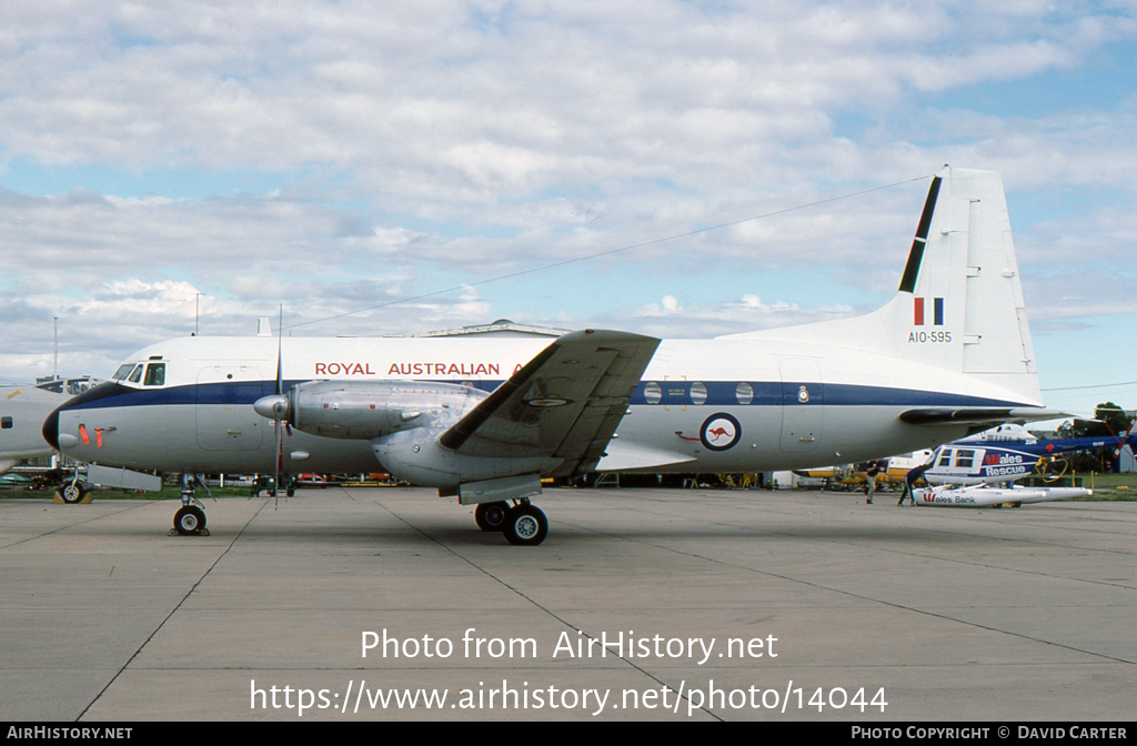 Aircraft Photo of A10-595 | Hawker Siddeley HS-748 Srs2/229 | Australia - Air Force | AirHistory.net #14044