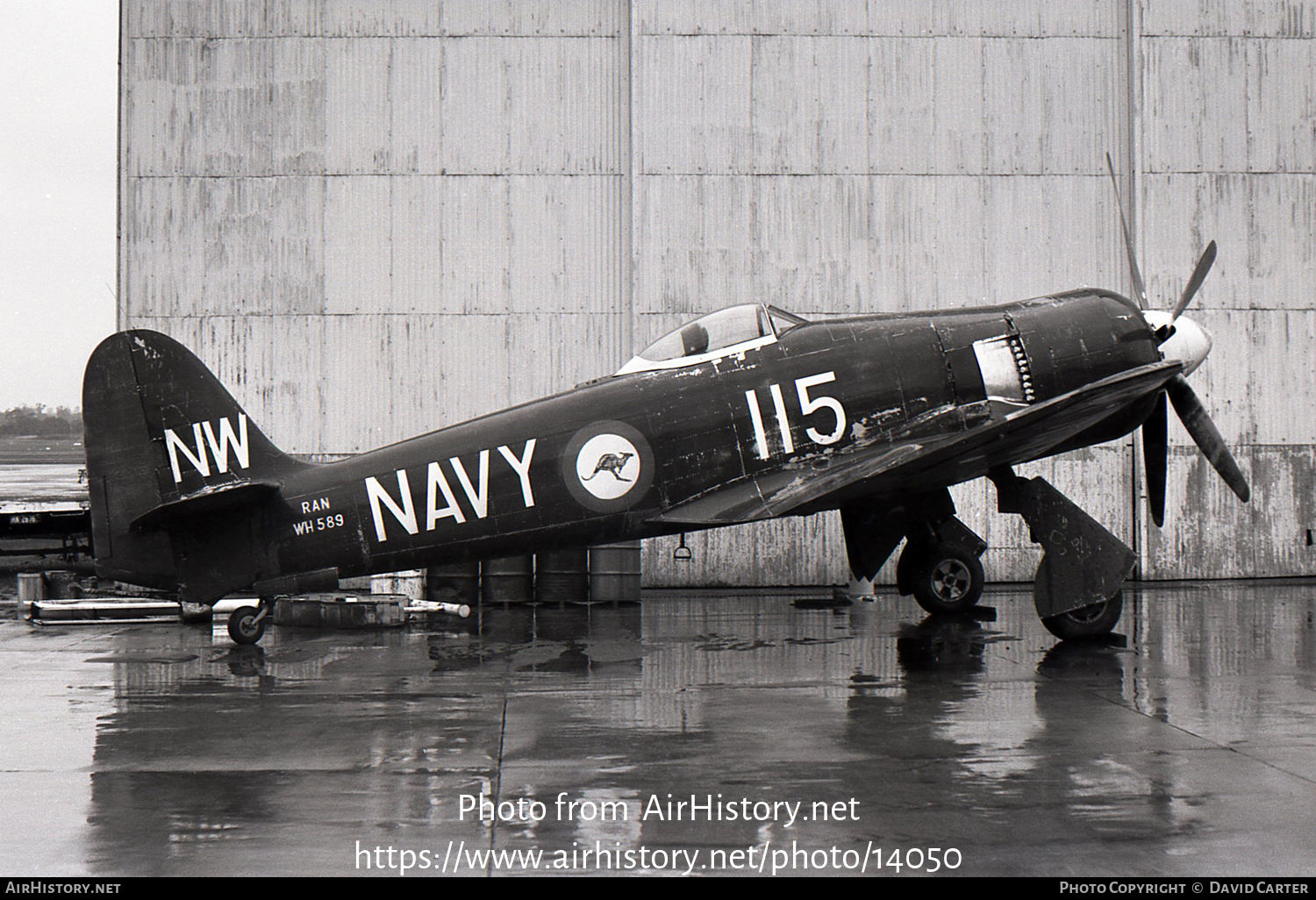 Aircraft Photo of WH589 | Hawker Sea Fury FB11 | Australia - Navy | AirHistory.net #14050