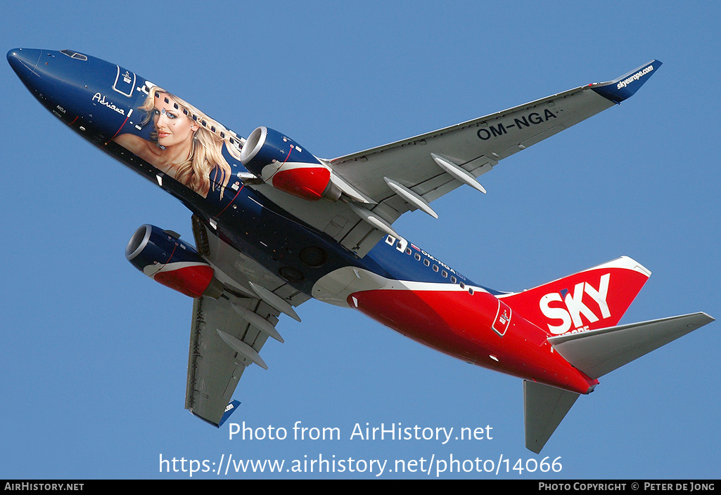 Aircraft Photo of OM-NGA | Boeing 737-76N | SkyEurope Airlines | AirHistory.net #14066