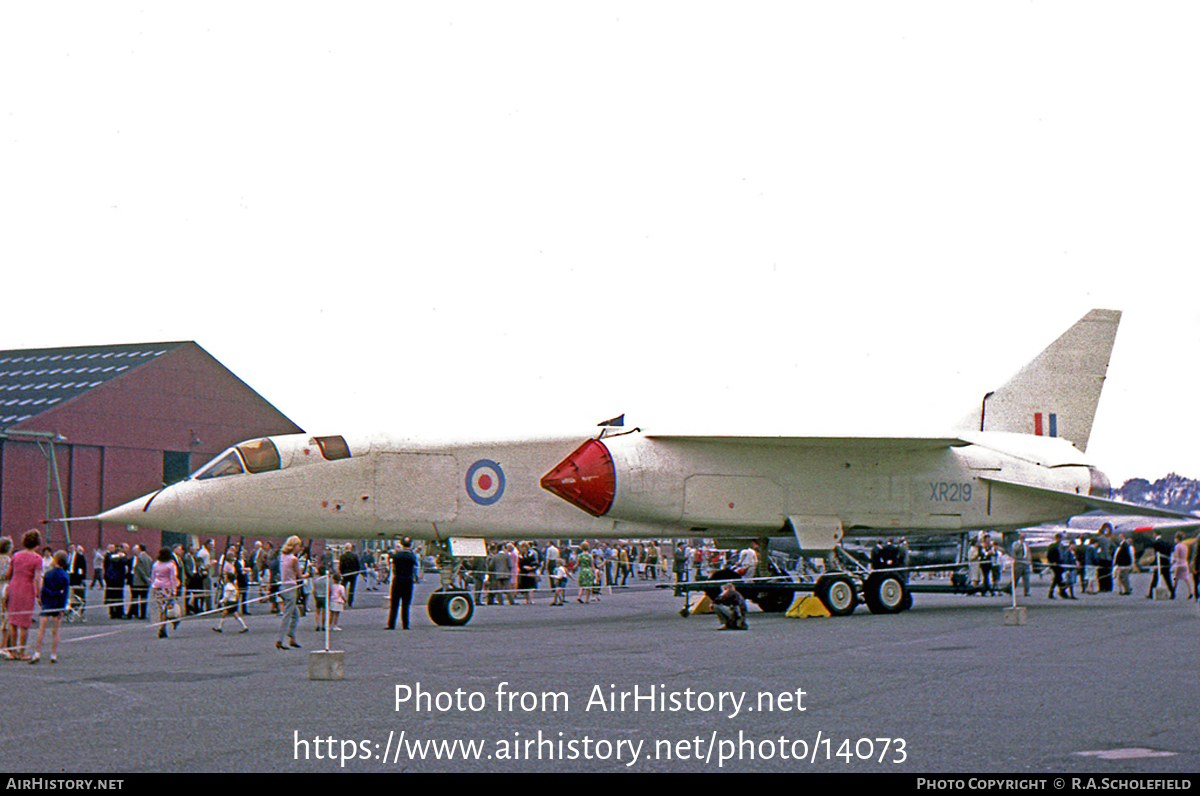 Aircraft Photo of XR219 | BAC TSR-2 | UK - Air Force | AirHistory.net #14073