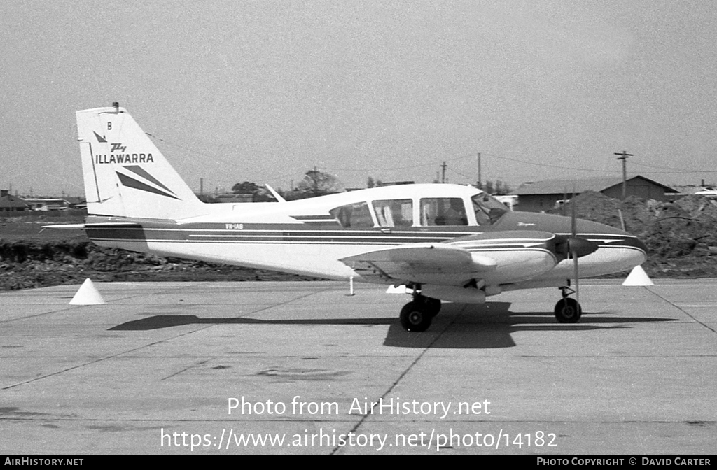 Aircraft Photo of VH-IAB | Piper PA-23-250 Aztec C | Illawarra Flying School | AirHistory.net #14182