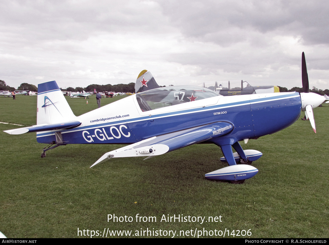 Aircraft Photo of G-GLOC | Extra EA-200 | Cambridge Aero Club | AirHistory.net #14206