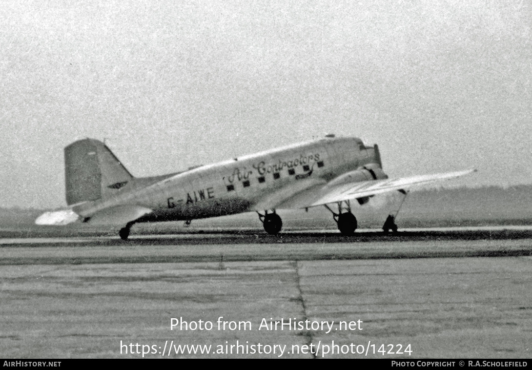 Aircraft Photo of G-AIWE | Douglas C-47A Skytrain | Air Contractors | AirHistory.net #14224