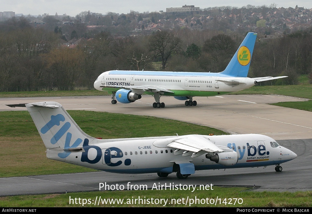 Aircraft Photo of G-JEBE | British Aerospace BAe-146-300 | Flybe - British European | AirHistory.net #14270