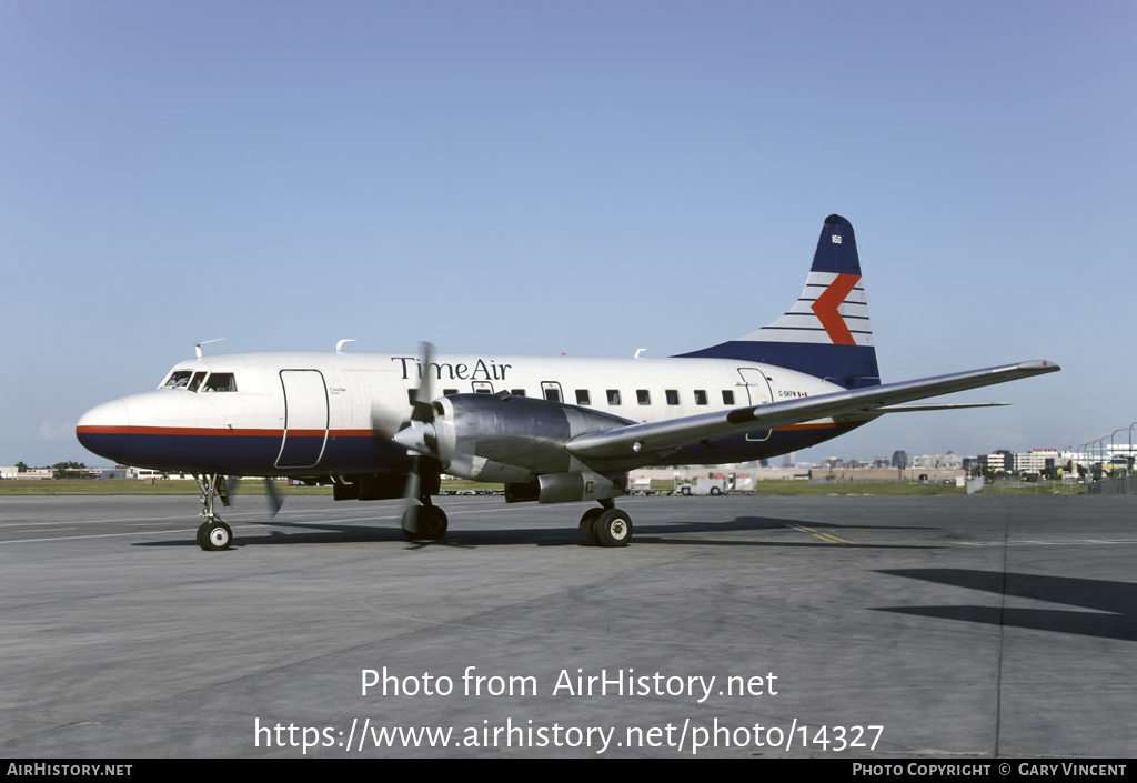 Aircraft Photo of C-GKFW | Convair 580 | Time Air | AirHistory.net #14327