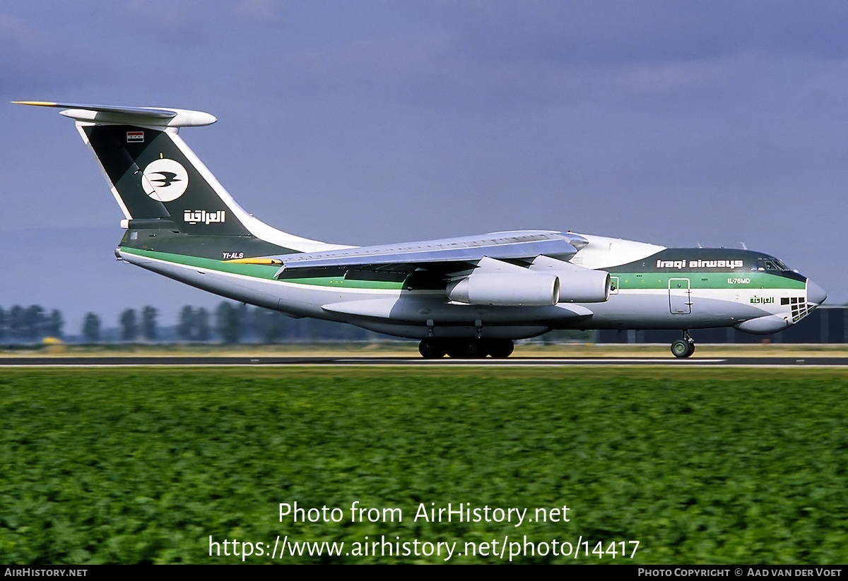 Aircraft Photo of YI-ALS | Ilyushin Il-76MD | Iraqi Airways | AirHistory.net #14417