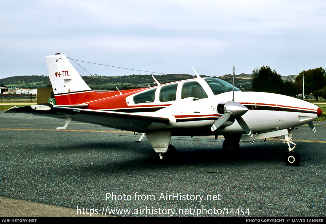 Aircraft Photo of VH-TTL | Beech E55 Baron | AirHistory.net #14454