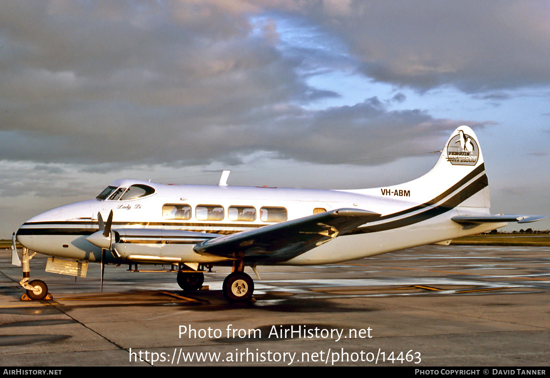 Aircraft Photo of VH-ABM | Riley Dove 2 | Penguin Express | AirHistory.net #14463