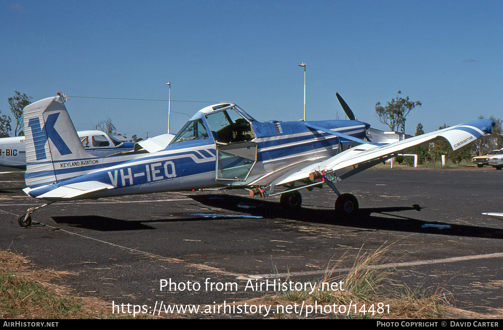 Aircraft Photo of VH-IEQ | Cessna A188B AgWagon | Keyland Aviation | AirHistory.net #14481