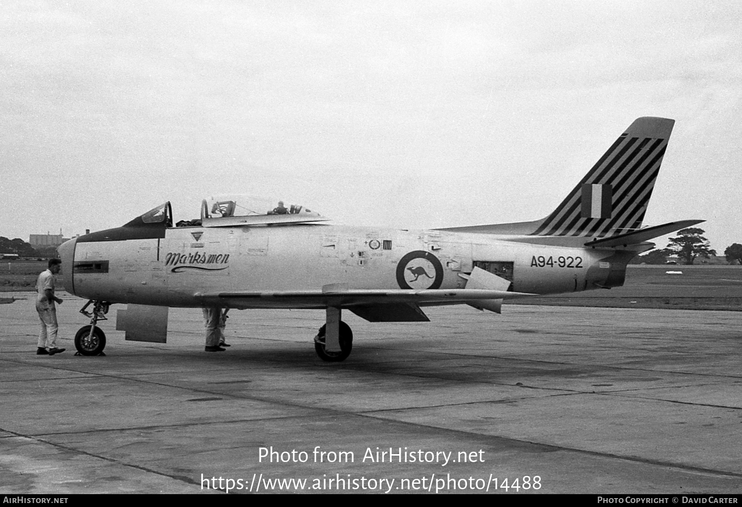 A94-922, CAC CA-27 Sabre Mk.30, Australia - Royal Australian Air Force  (RAAF), Leo Pardon