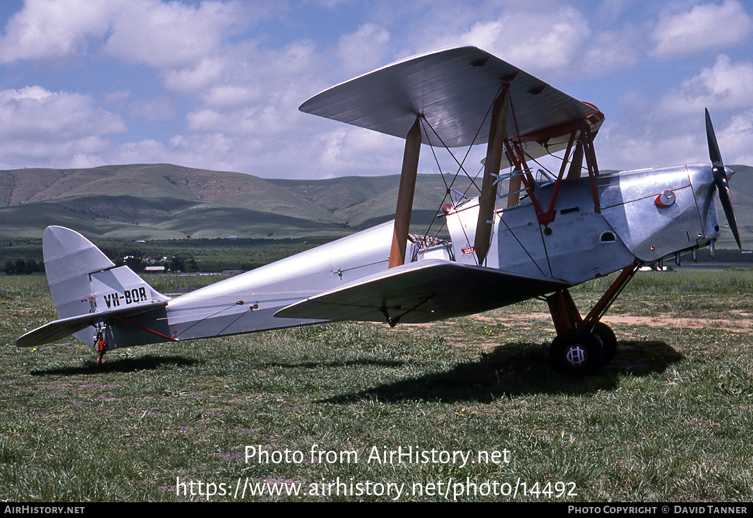 Aircraft Photo of VH-BOR | De Havilland D.H. 82A Tiger Moth | AirHistory.net #14492