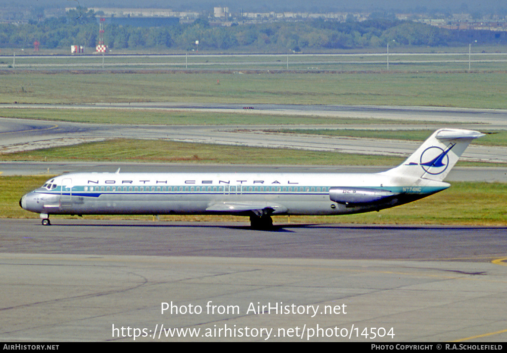 Aircraft Photo of N774NC | McDonnell Douglas DC-9-51 | North Central Airlines | AirHistory.net #14504