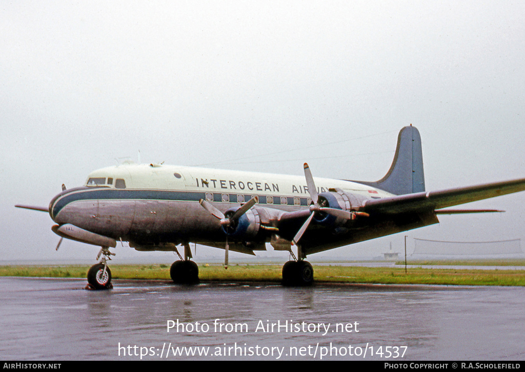 Aircraft Photo of LX-IAL | Douglas C-54A Skymaster | Interocean Airways | AirHistory.net #14537