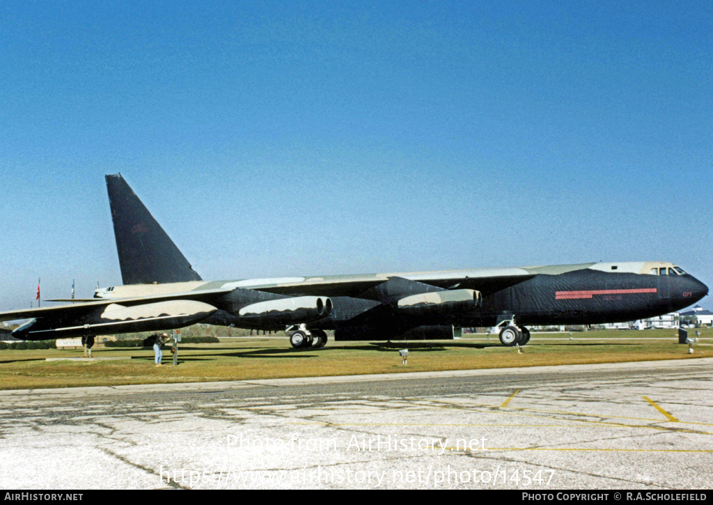 Aircraft Photo of 55-071 / 50071 | Boeing B-52D Stratofortress | USA - Air Force | AirHistory.net #14547