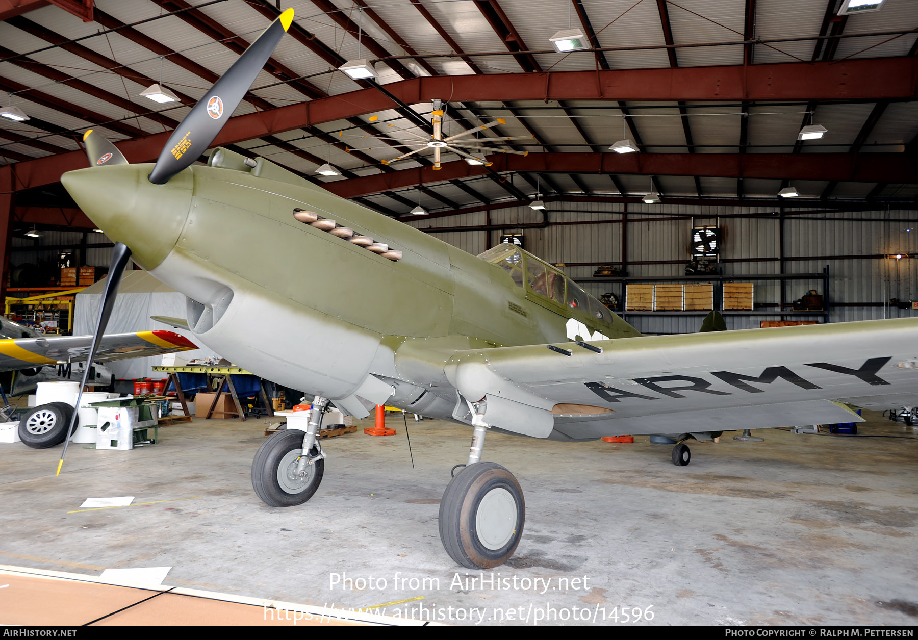 Aircraft Photo of N284CF | Curtiss P-40B Warhawk | USA - Air Force | AirHistory.net #14596