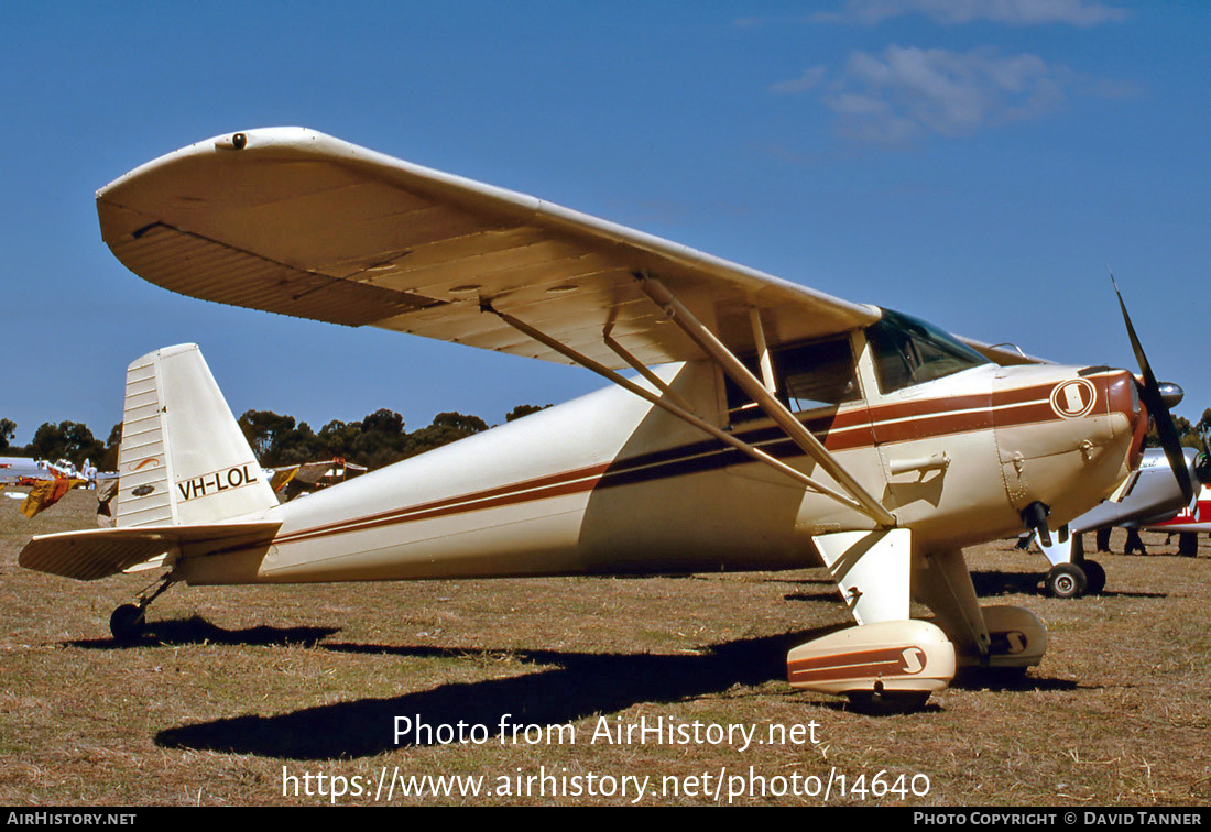 Aircraft Photo of VH-LOL | Luscombe 8A Silvaire | AirHistory.net #14640